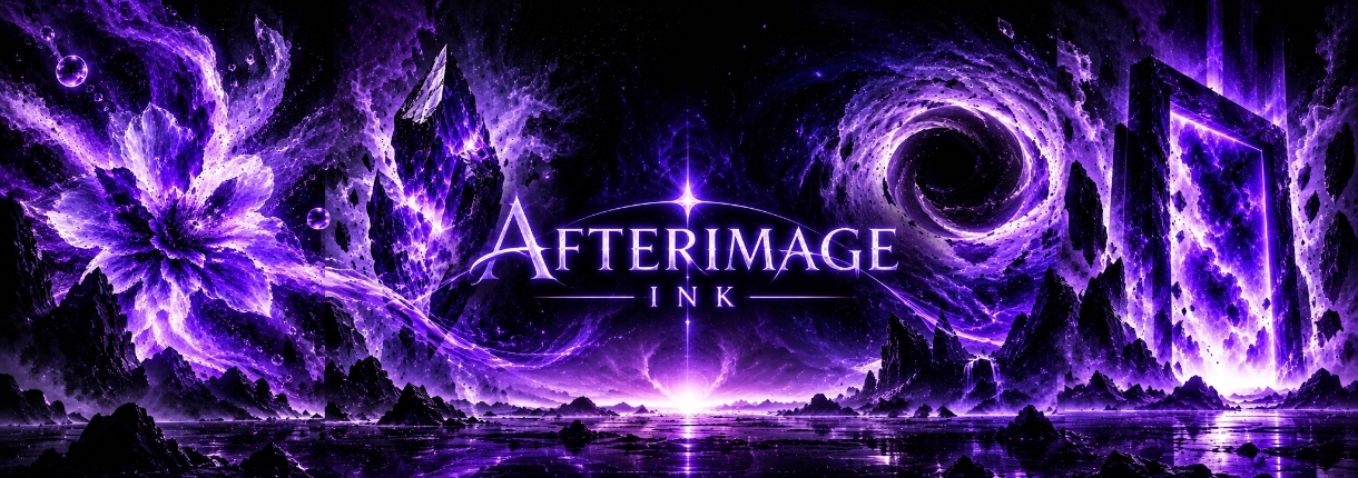 AFTERIMAGE INK banner